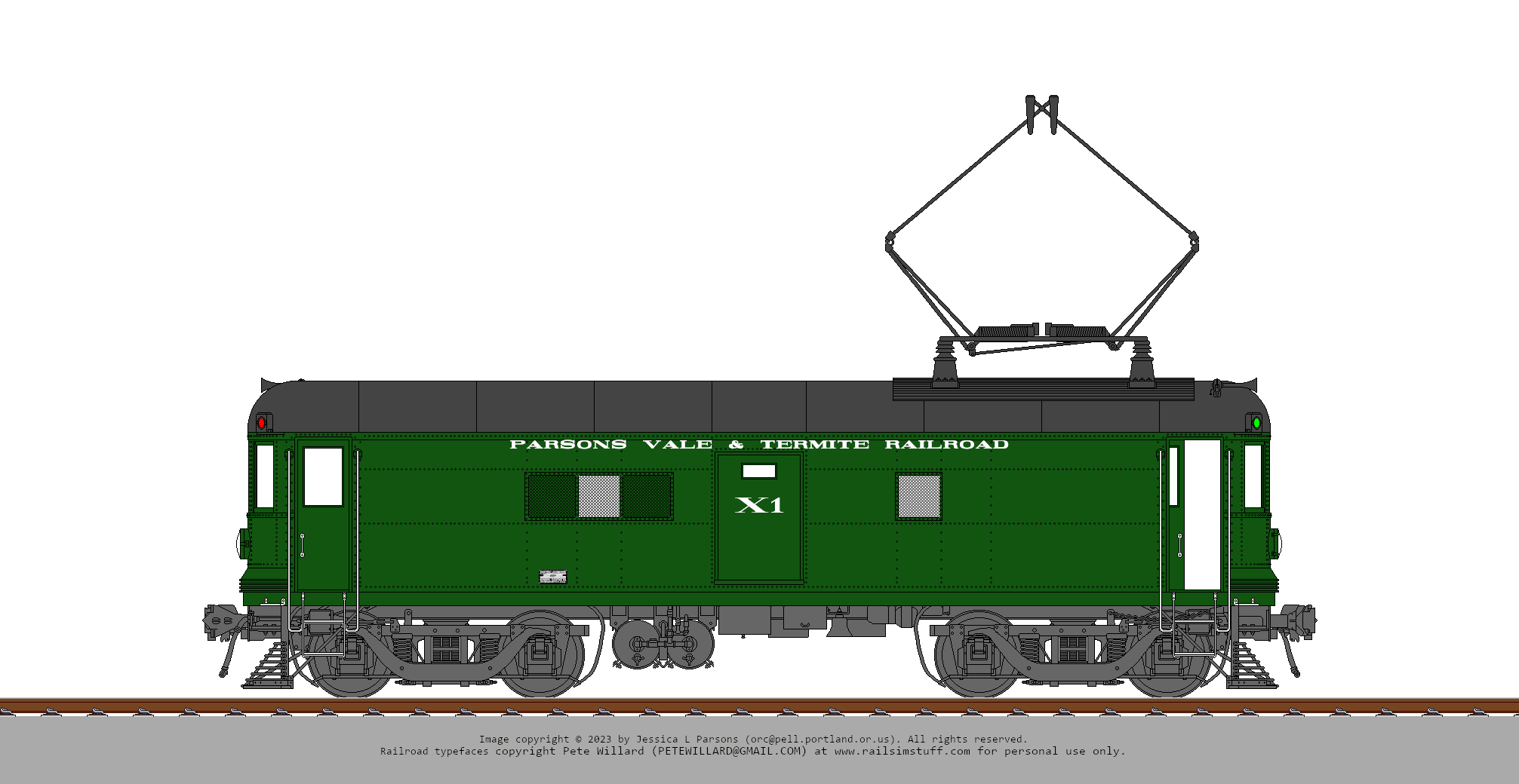 PV&T class XGE #X1, aka class A #201